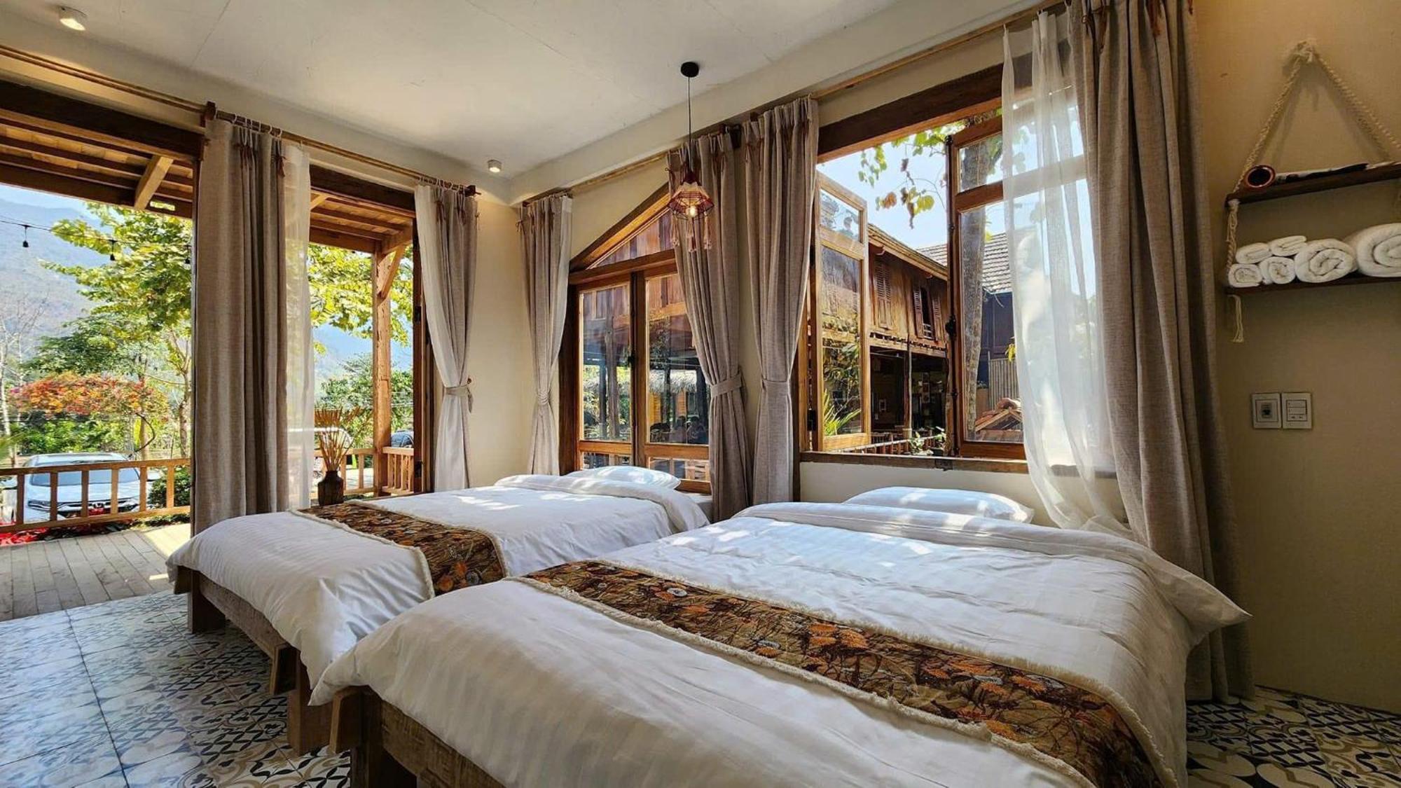 Mai Chau 4 Seasons Bungalow & Hotel Exterior photo